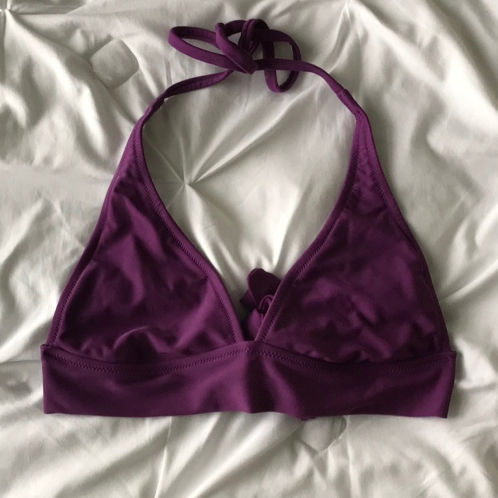 Purple Bikini Top
